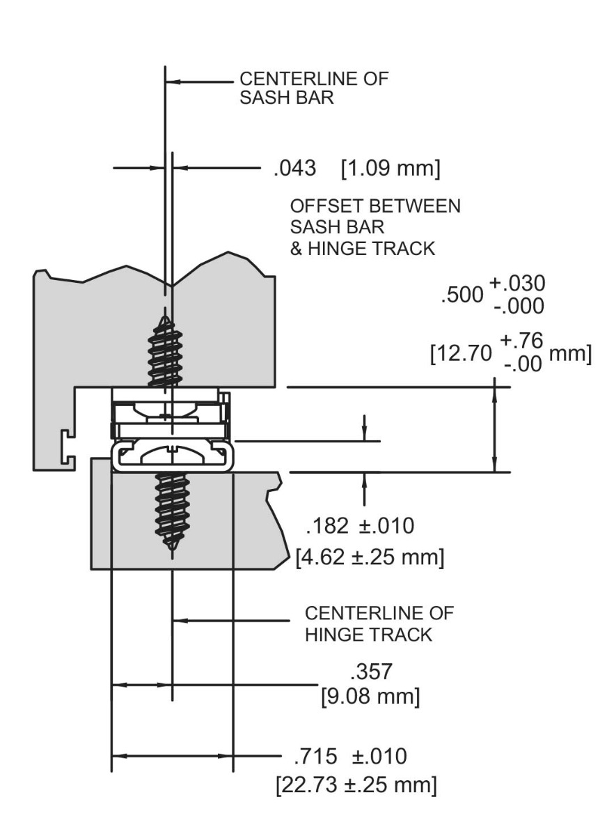 201SS Profile Dimension