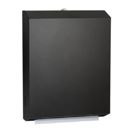 ASI Matte Black Paper Towel Dispenser Multi/C-Fold