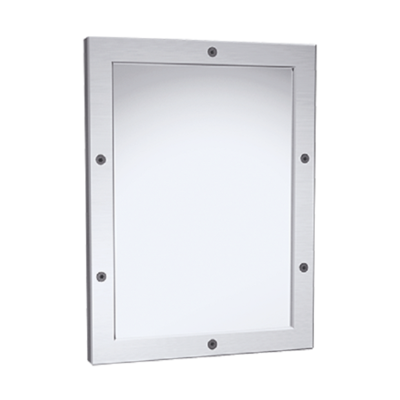 ASI Security Mirror SS, 20 Gauge, #8, 12x16 Front Mount