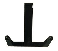 EMCO DOUBLE PRONG NYLON HOOK FOR COAT RACKS-10HK