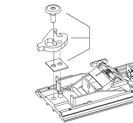 DOROMATIC 1390 DOGGING ASSEMBLY