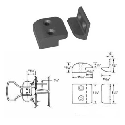 Von Duprin Mullion Stabilizer Package