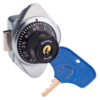 Master Lock 1676mkada Spring pt.Manual Lock, w/2 User Keys