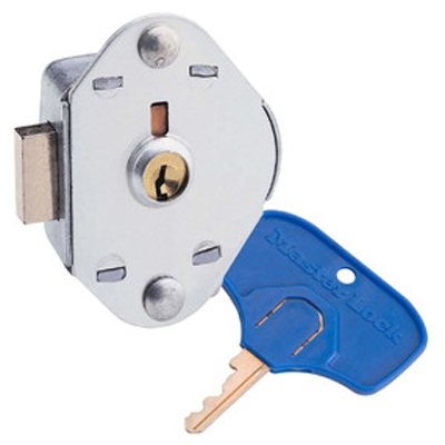 Master Lock 1710mkada Manual Locking Bolt, w/2 User Keys