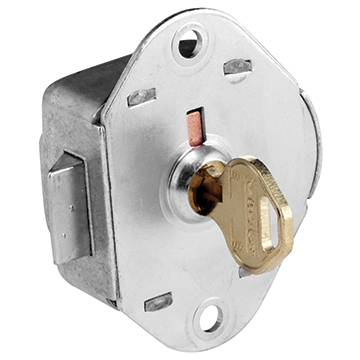 Master Lock 1714 Automatic Locking Bolt -w/2 User Keys