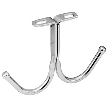 Double Prong Locker Hook