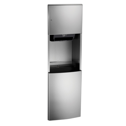Roval Automatic Roll Towel Dispenser & Waste Receptacle