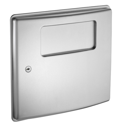 Roval Partition Mounted Duel Access Sanitary Napkin Disposal