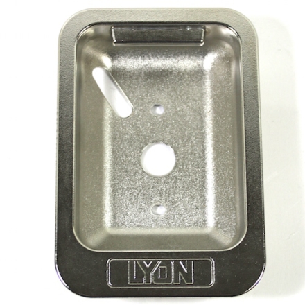 Lyon Locker Single Point Recess Handle