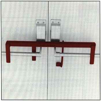 SECURITY LATCH DOUBLE DOOR L210