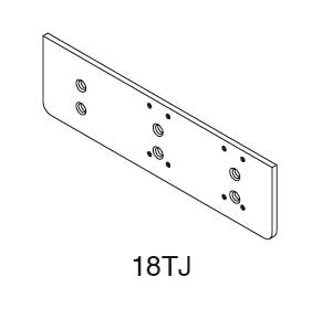 LCN Drop Plate for Top Jamb Mounting