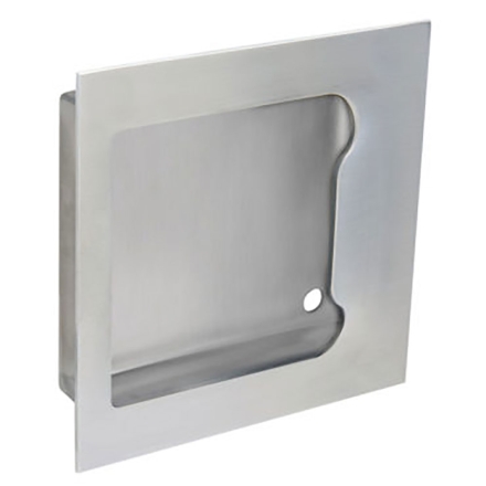 Burns 460 5 inch by 5 inch ADA Flush Pull