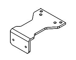 Hager Door Closer Hold Open Parallel Arm Bracket 5914