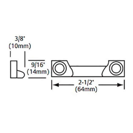 Sargent Exit Device Strike 624