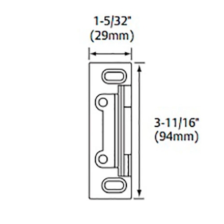 Sargent Exit Device Strike 649