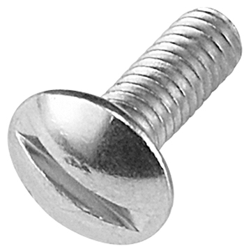 Locker Slotted Head Bolt 8-32 X 1/2" 
