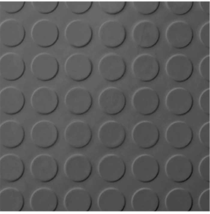 882 Low Profile Disc Rubber Landing Tile