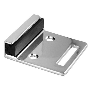 Chrome Plated Keeper Bumper Inswing Flat Stop