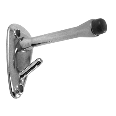 Coat Hook & Bumper 3-1/2" Projection x 2-3/4" High