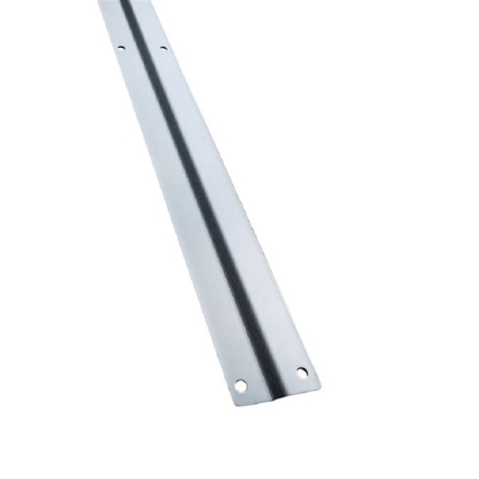 Continuous Stainless Steel Alcove Clip 57" for Offset Panels