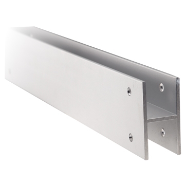 Aluminum Continuous "H" Bracket For 1" X 1" X 54",1" Panel To 1"