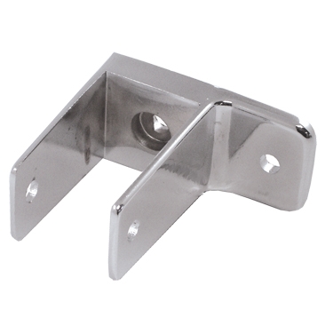 Chrome Plated One Ear Bracket For, 1" X 1-1/2"X  2-1/2"