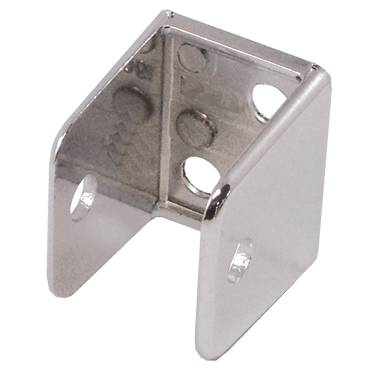 Chrome Plated "U" Bracket For 3/4" X 1-1/2" X 1-3/8