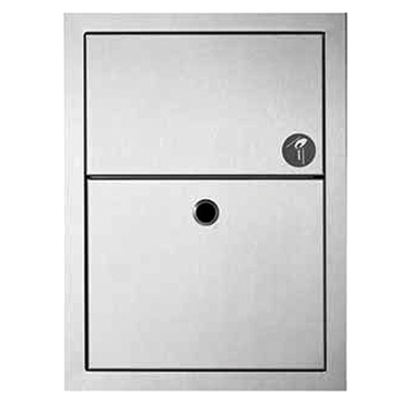 Napkin / Tampon Disposal Recessed in Wall