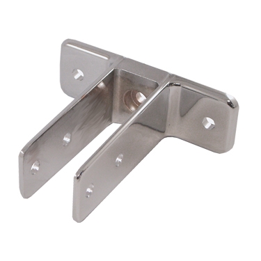 Chrome Plated Two Ear Urinal Bracket For 1" X 1-1/2" X 3-1/2 