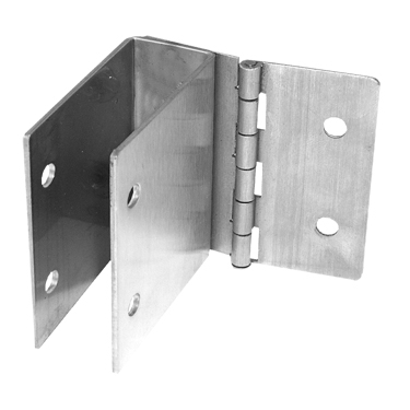 Stamped SS One Ear Hinged Bracket, 3 X 2-1/2 X 1