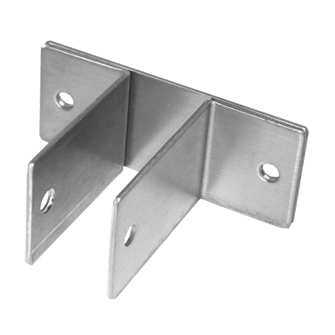 Stamped SS Two Ear Bracket 1-1/4"x1-1/2"x2-1/2"