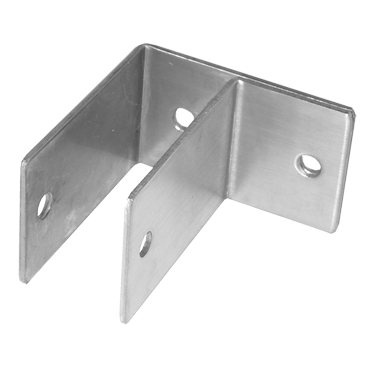 STAMPED SS ONE EAR BRACKET 1-1/4" PANEL,