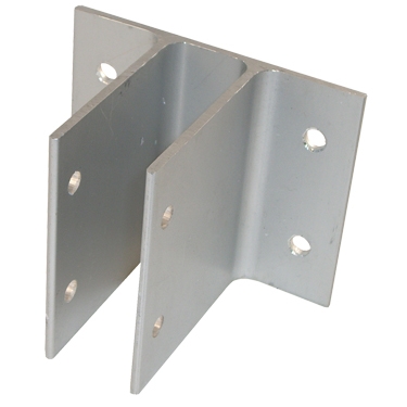 Aluminum Bracket Two Ear For 1" Panel, 3" H X 2-3/4" L 