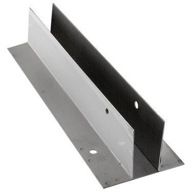 Stamped SS Continuous Two Ear Bracket 1" X 2-1/2" X 41"