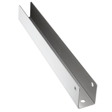 Stamped SS Continuous 'U' Bracket 1/2" x 1-3/8" X 57"