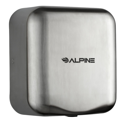 Alpine Hemlock Commercial Hand Dryer SS Brushed