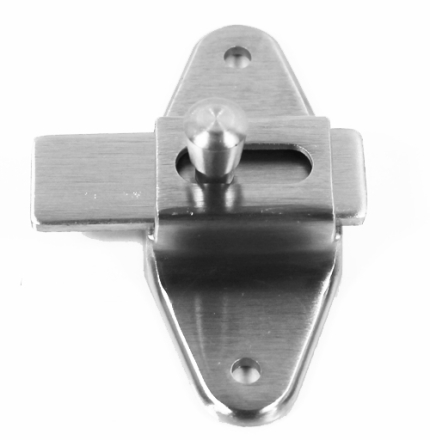 Accurate Slide Bold Latch Stainless Steel