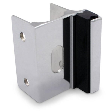 Chrome Plated Bumper Keeper 1-1/4" Round Edge