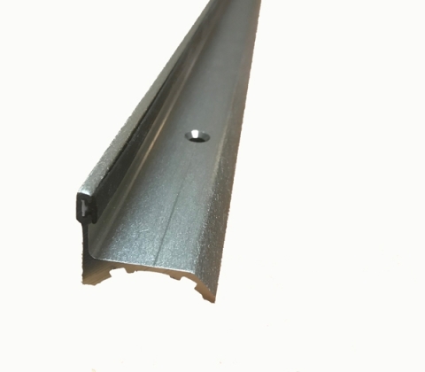 Toilet Partition Continuous Door Stop for 1-1/4" Pilaster