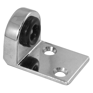Chrome Plated Keeper Bumper Flat Stop Outswing