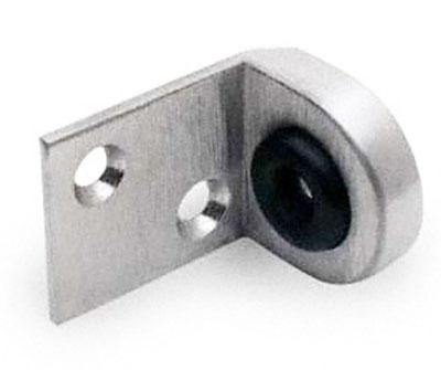 Concealed Latch Cast SS Keeper Bumper Outswing
