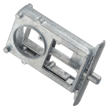 Flush Metal Door Latch Housing