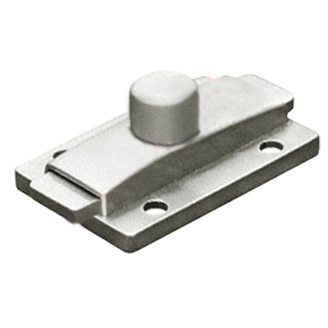 Cast SS Slide Bolt Latch, Hole Spacing 1-3/4"X1-1/2"