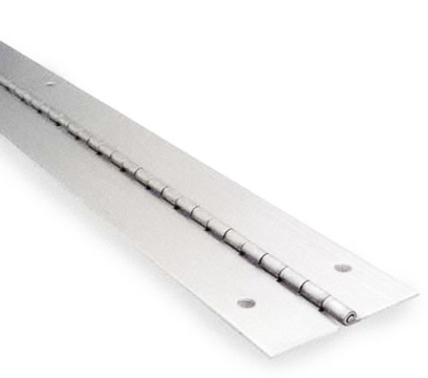 Stainless Steel Continuous Hinge  W/ Out Spring, 57-1/2