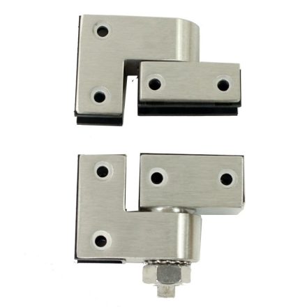 Stainless Steel Heavy Duty Vault Hinge Set, For 3/4" Or 1"