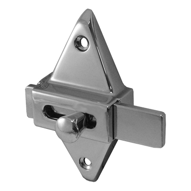FLUSH METAL SLIDE BOLT LATCH