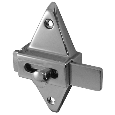 Metpar Slide Bolt Latch 9/16" Bar To Door Clearance