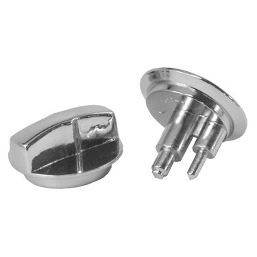 FLUSH METAL LATCH KNOB COVER