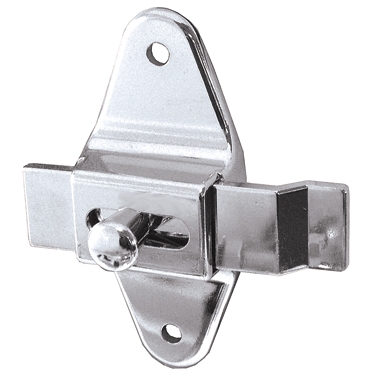 Slide Bolt Latch 3/8" Bar To Door Clearance