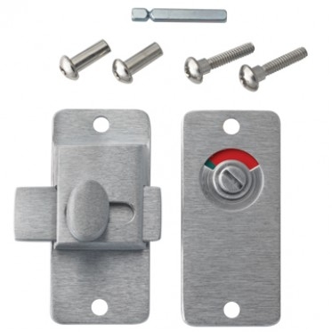 Cast Stainless Steel Slide Bolt Latch W/Indicator